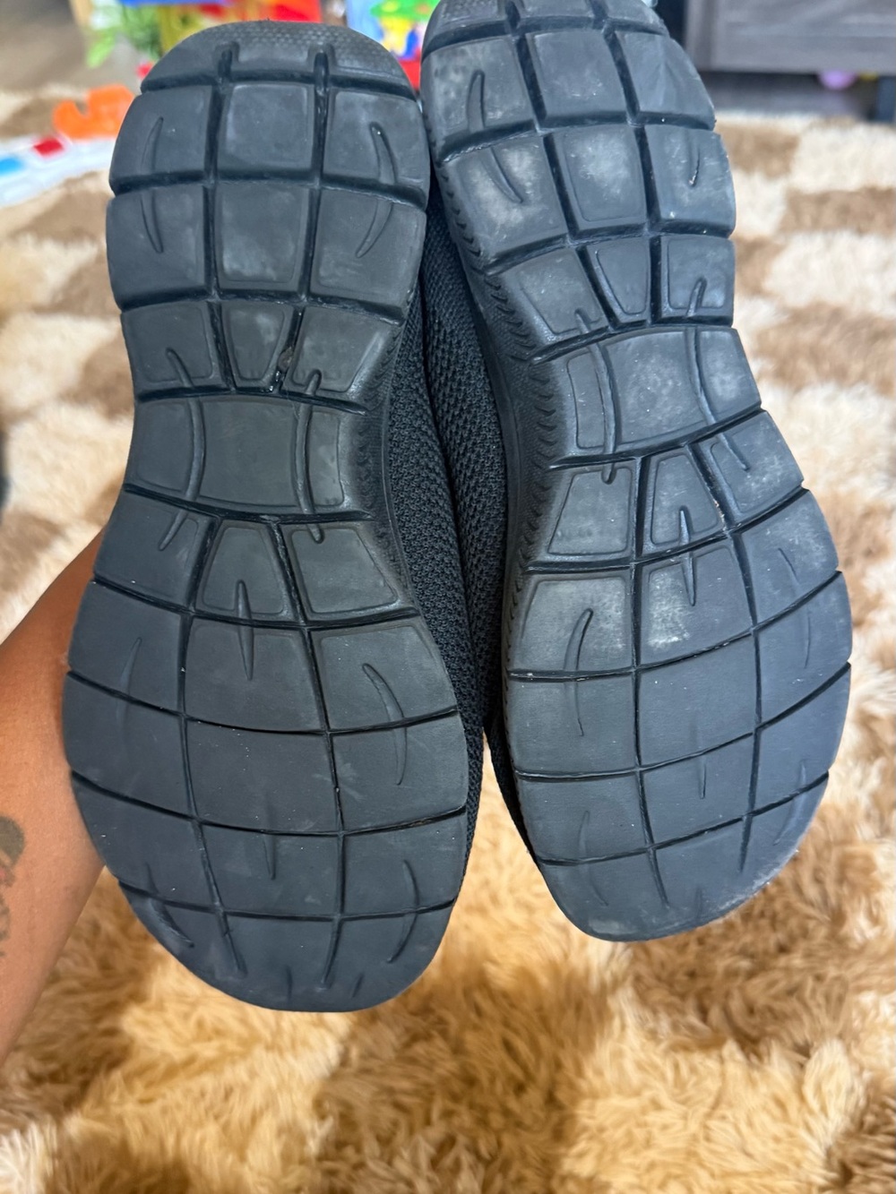 Skechers Black Slip-On Memory Foam Sneakers - Picture 5 of 5